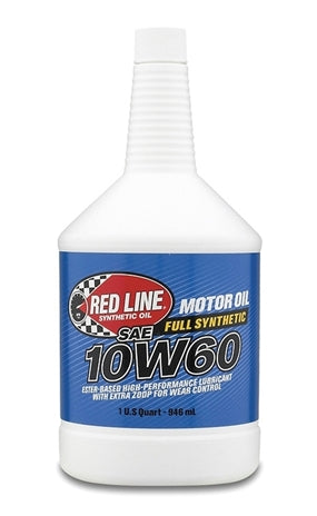 Red Line 10W60 Motor Oil Quart - eliteracefab.com