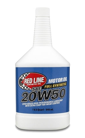 Red Line 20W50 Synthetic Motor Oil 1 Quart
