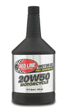 Red Line 20W50 High Performance Motorcycle Oil 1 Quart 42504