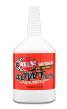 Load image into Gallery viewer, Red Line 40WT Race Oil Quart 10404