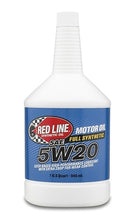 Load image into Gallery viewer, Red Line 5W20 Synthetic Motor Oil Quart 15204 - eliteracefab.com