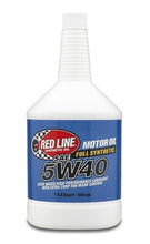 Load image into Gallery viewer, Red Line 5W40 Synthetic Motor Oil Quart 15404 - eliteracefab.com