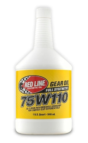 REDLINE 57804 75W110 Synthetic Gear Oil GL-5 Differential Gear Oil 1 Quart