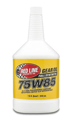 Red Line 75W85 GL-5 Gear Oil - QUART 50104 - eliteracefab.com
