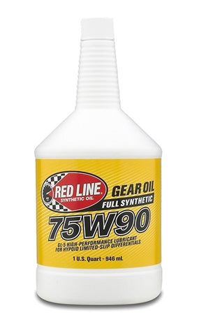 REDLINE 57904 75W90 Synthetic Gear Oil GL-5 Differential Gear Oil - eliteracefab.com
