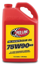 Load image into Gallery viewer, Red Line 75W90NS GL-5 Synthetic Gear Oil - Gallon - 58305 - eliteracefab.com