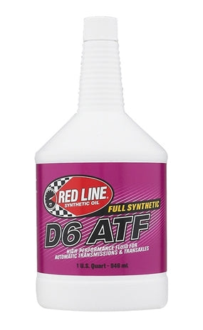 Red Line D6 Automatic Transmission Fluid 30704 Quart - eliteracefab.com