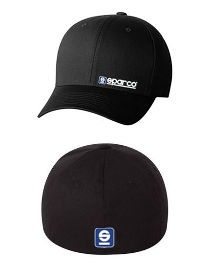 Sparco Cap Lid Black Lrg/Xlrg - eliteracefab.com