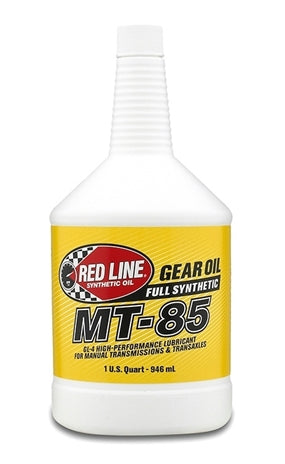 Red Line MT-85 Transmission Gear Oil 75w85 GL-4 Quart 50504 - eliteracefab.com