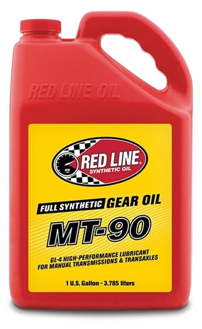 Red Line MT-90 Transmission Gear Oil 75w90 GL-4 Gallon 50305 - eliteracefab.com