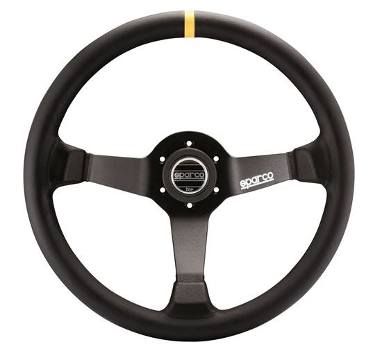 Sparco Strwhl 325 Suede Black - eliteracefab.com