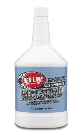 Red Line LightWeight ShockProof Gear Oil Quart - eliteracefab.com