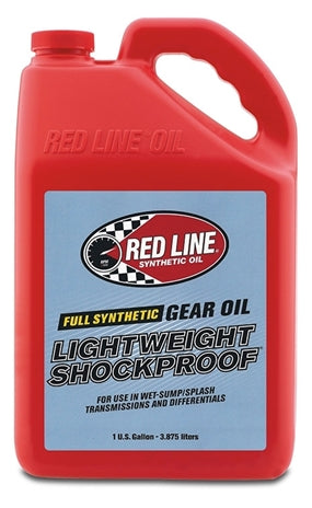 Red Line LightWeight ShockProof Gear Oil - Gallon - eliteracefab.com