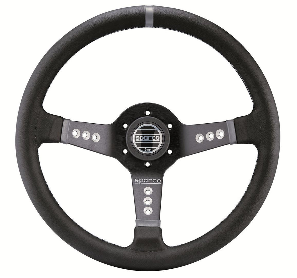 Sparco Strwhl L777 Suede Black - eliteracefab.com