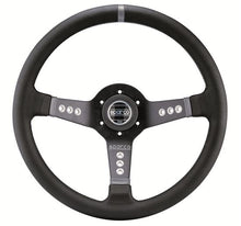 Load image into Gallery viewer, Sparco Strwhl L777 Leather Black - eliteracefab.com