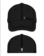 Load image into Gallery viewer, Sparco Cap Lid Black Lrg/Xlrg - eliteracefab.com