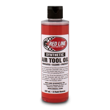 Red Line Air Tool Oil 1 "8 oz" Bottle