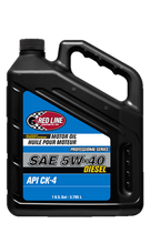 Load image into Gallery viewer, Red Line Pro-Series Diesel CK4 5W40 Motor Oil - 1 Gallon 12715