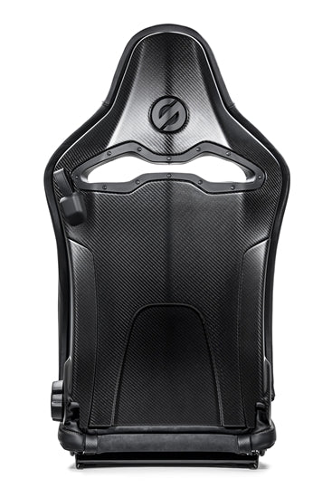 Sparco Seat SPX Special Edition Black/Red w/ Matte Carbon Shell - Left - eliteracefab.com