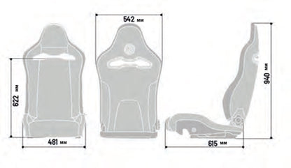 Sparco Seat SPX Special Edition Black/Red w/ Matte Carbon Shell - Left - eliteracefab.com