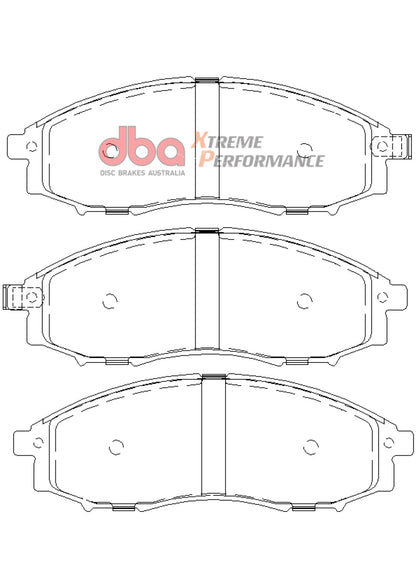 DBA Extreme Performance Front Brake Pads - DB1439XP DBA
