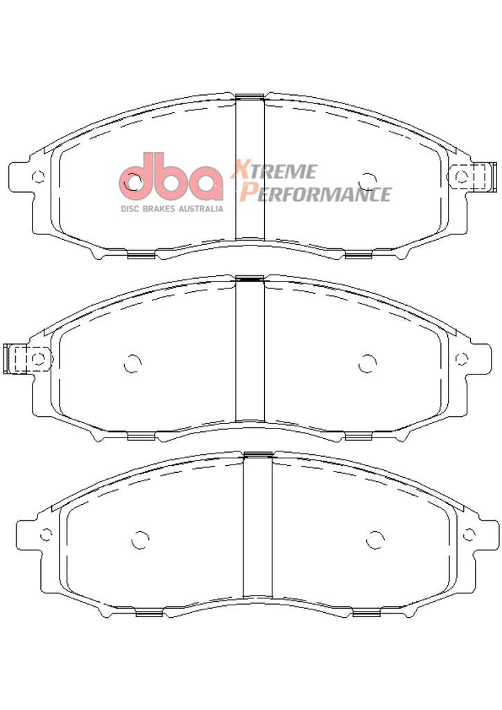 DBA Extreme Performance Front Brake Pads - DB1439XP