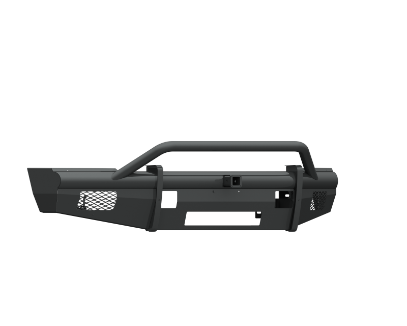 Road Armor 08-10 Ford F-250 Vaquero Front Bumper w/Pre-Runner Guard 2in Receiver - Tex Blk Road Armor