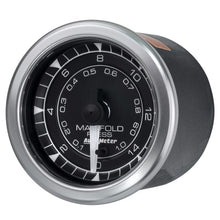 Load image into Gallery viewer, Autometer Chrono 2-1/16in 15PSI Manifold Pressure Gauge