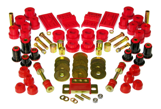 Prothane Total Vehicle Suspension Bushing Kit for 1970–72 Camaro/Firebird, Red – 7-2028