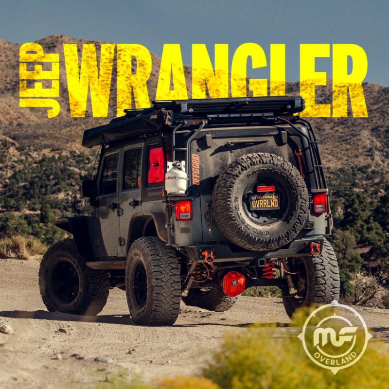 MagnaFlow 12-18 Jeep Wrangler 2.5in Overland Series Cat-Back Exhaust - eliteracefab.com