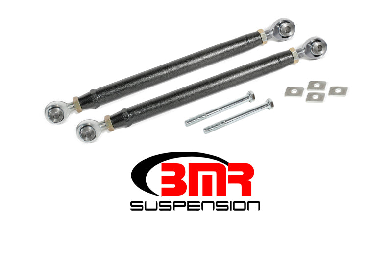 BMR TOE ROD DBL ADJ ROD ENDS BLACK (2016+ CAMARO) - eliteracefab.com