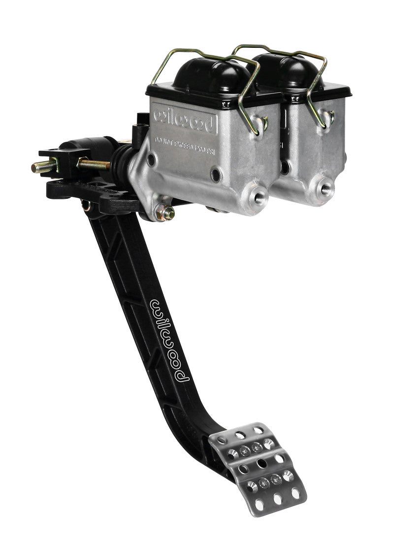 Wilwood Adjustable Brake Pedal - Dual MC - Rev. Swing Mount - 6.25:1 - eliteracefab.com