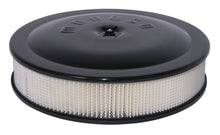 Load image into Gallery viewer, Moroso Racing Air Cleaner - 14in x 3in Filter - Aluminum - Black Powder Coat