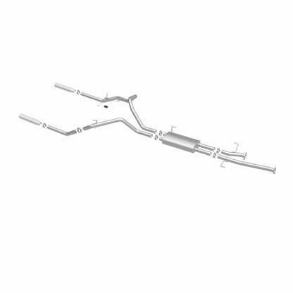 MagnaFlow 14 Toyota Tundra V8 4.6L/5.7L Stainless Cat Back Exhaust Dual Split Rear Exit Magnaflow