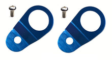 Load image into Gallery viewer, Torque Solution Radiator Mount Combo with Inserts (Blue) : Mitsubishi Evolution 7/8/9 - eliteracefab.com