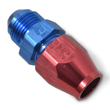 Load image into Gallery viewer, Russell Performance Red/Blue -8 AN Male 37 Degree to 1/2in Aluminum Tube