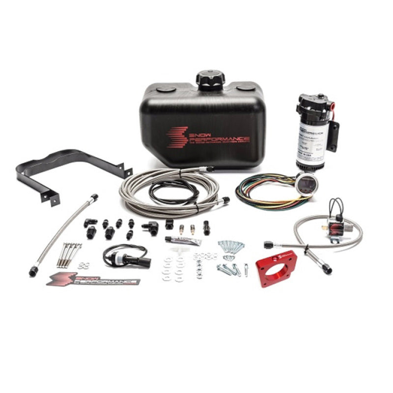 Snow Performance 05-14 STI Stg 2 Boost Cooler Water Injection Kit w/SS Brd Line & 4AN Fittings - eliteracefab.com