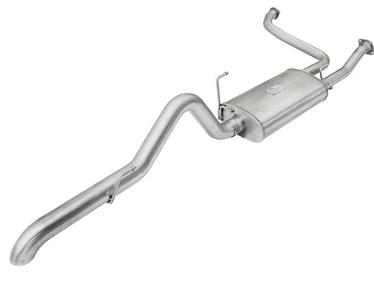 aFe MACHForce XP Exhaust Cat-Back 2.5/3in SS-409 w/ Hi-Tuck Tip 05-15 Nissan Xterra V6 4.0L - eliteracefab.com