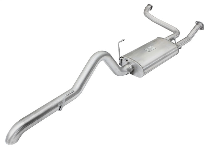 aFe MACHForce XP Exhaust Cat-Back 2.5/3in SS-409 w/ Hi-Tuck Tip 05-15 Nissan Xterra V6 4.0L - eliteracefab.com