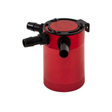 Load image into Gallery viewer, Mishimoto Compact Baffled Oil Catch Can 3-Port - Red - eliteracefab.com