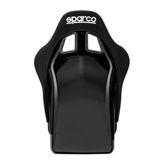 Sparco EVO QRT Racing Seats, Black/Black Leatherette with Black Stitch (008007RNRSKY) - eliteracefab.com