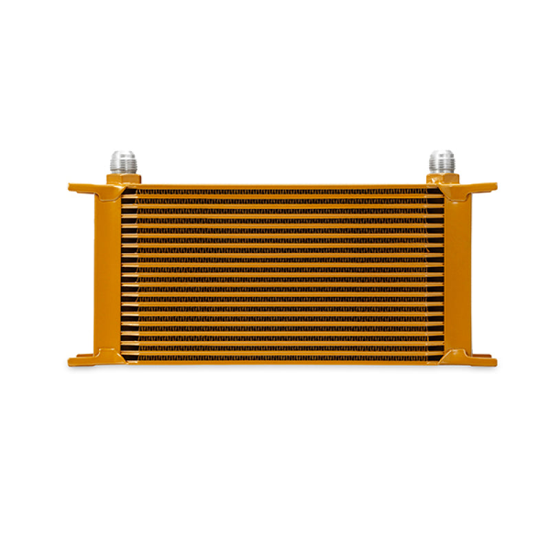 Mishimoto Universal 19 Row Oil Cooler - Gold - eliteracefab.com