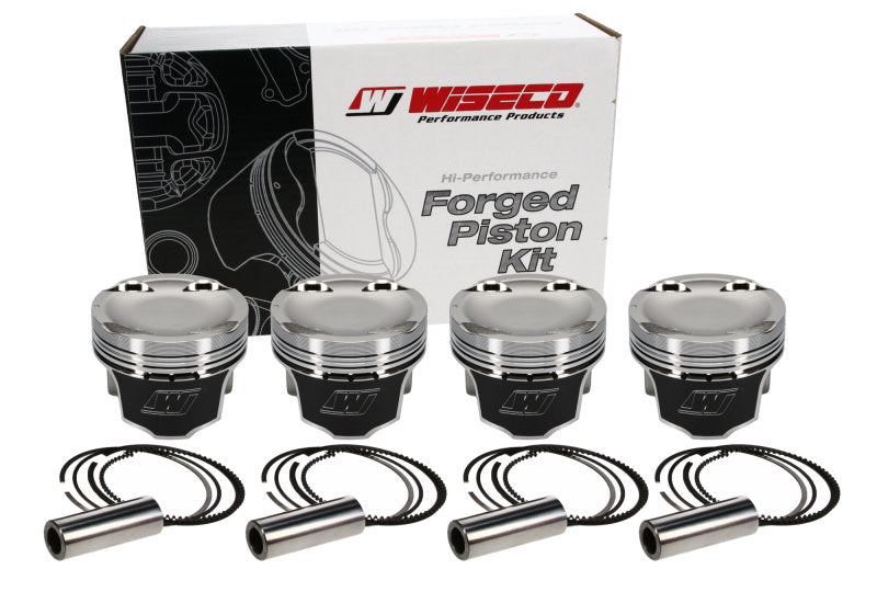 Wiseco 1400 HD Mitsu EVO 8 - 4G63 Turbo -14cc Piston Shelf Stock Kit - eliteracefab.com