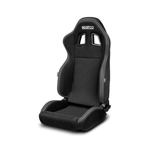 Sparco Seat R100 Blk/Grey - eliteracefab.com