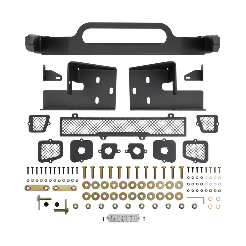 Westin 21-23 Ford F-150 (Excl. 2022+ Lightning EV) Pro-Series Front Bumper - Tex. Blk Westin