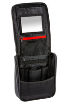 Load image into Gallery viewer, ARB Toiletries Bag Charcoal Finish w/ Red Highlights PVC Outer Shell Mesh Pockets Mirror