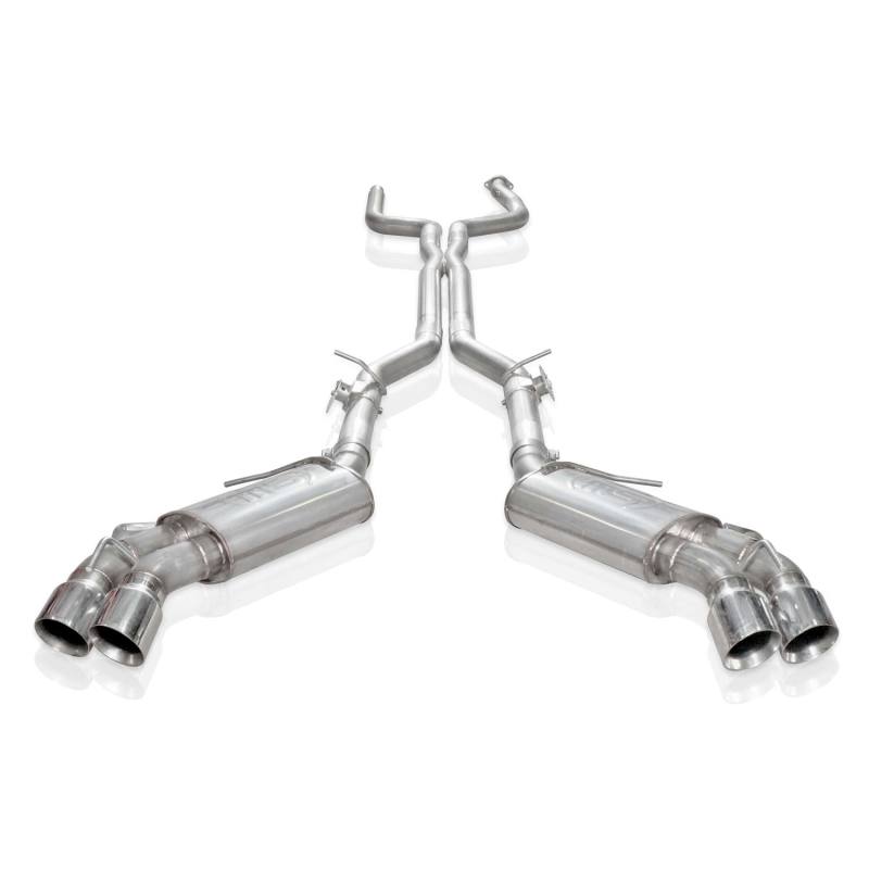 Stainless Works 2016+ Chevy Camaro SS 6.2L 3in Redline Catback w/AFM Valve NPP Valve 4in Quad Tips Stainless Works
