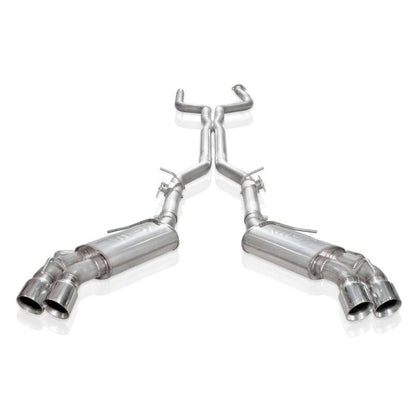 Stainless Works 2016+ Chevy Camaro SS 6.2L 3in Redline Catback w/AFM Valve NPP Valve 4in Quad Tips Stainless Works