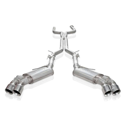 Stainless Works 2016+ Chevy Camaro SS 6.2L 3in Redline Catback w/AFM Valve NPP Valve 4in Quad Tips Stainless Works
