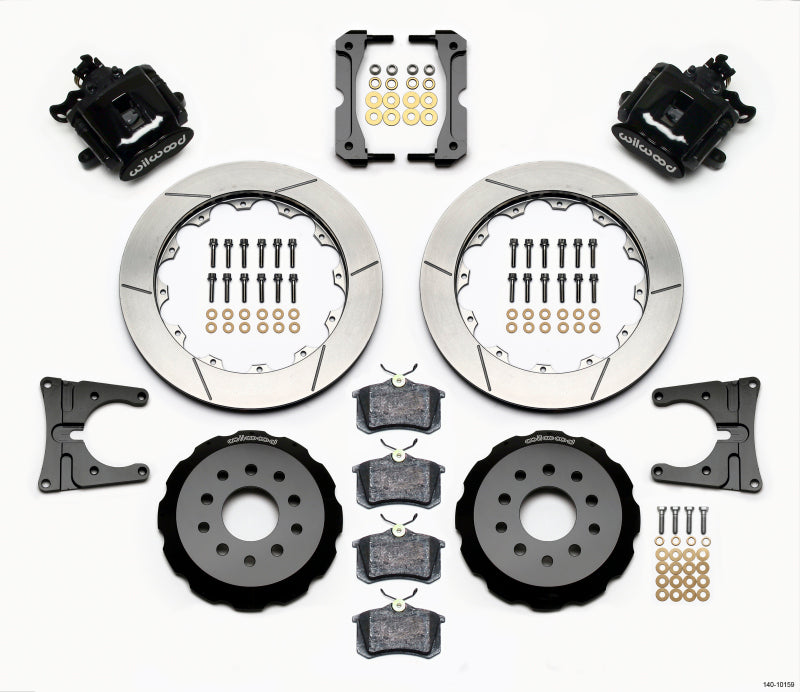 Wilwood Combination Parking Brake Rear Kit 12.88in 2005-2014 Mustang Wilwood